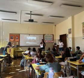 Творческо ателие в 11. ОУ “Св. Пимен Зографски” за Деня на София