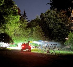 За втори път обработихме зелените площи срещу кърлежи и комари